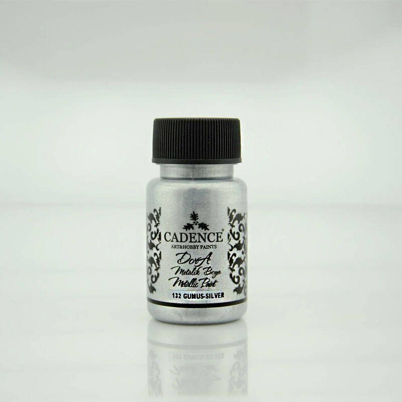 Dora Sedefli Metalik 132 Gümüş Silver 50 ml - 1