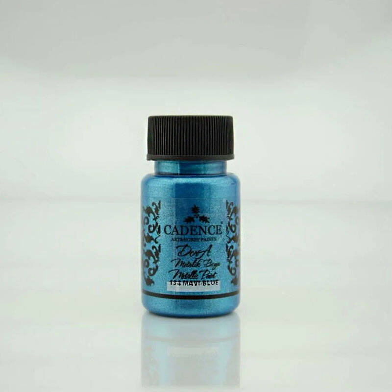 Dora Sedefli Metalik 134 Mavi Renk 50 ml - 1