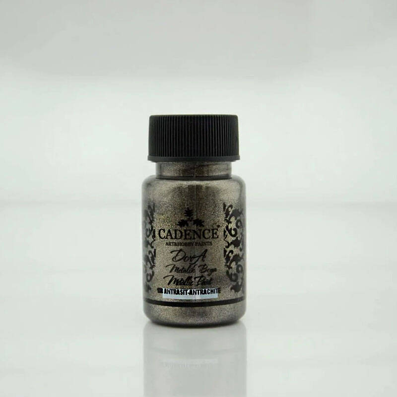 Dora Sedefli Metalik 138 Antrasit Siyah 50 ml - 1