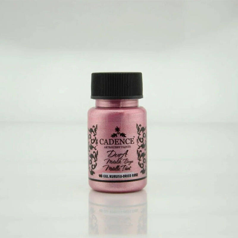 Dora Sedefli Metalik 143 Gül Kurusu 50 ml - 1