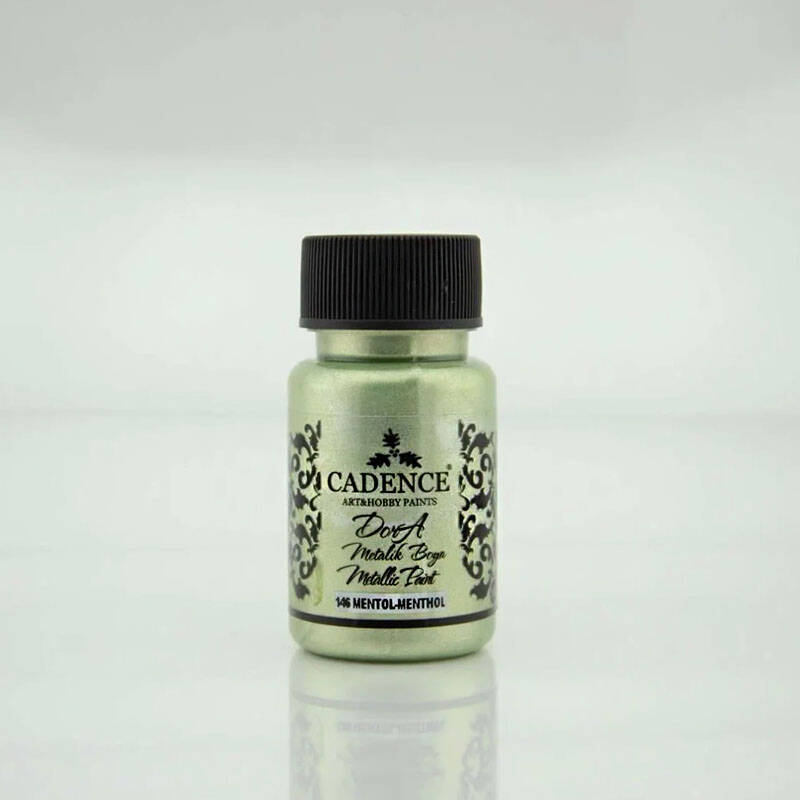 Dora Sedefli Metalik 146 Mentol Yeşili 50 ml - 1
