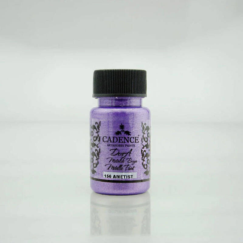 Dora Sedefli Metalik 156 Ametist Mor 50 ml - 1