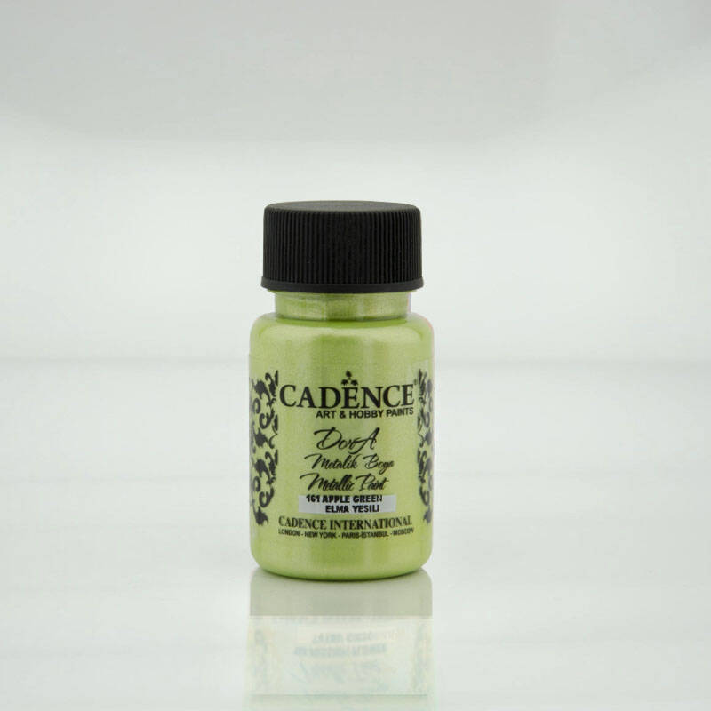 Dora Sedefli Metalik 161 Elma Yeşili 50 ml - 1