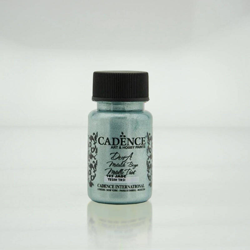 Dora Sedefli Metalik 163 Jade Yeşim Taşı 50 ml - 1