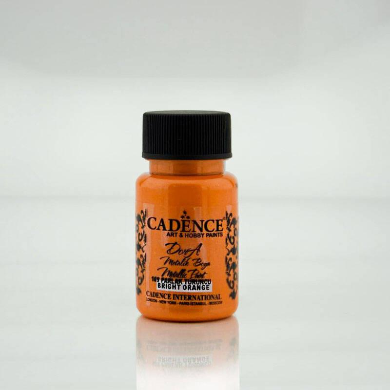 Dora Sedefli Metalik 169 Parlak Turuncu 50 ml - 1