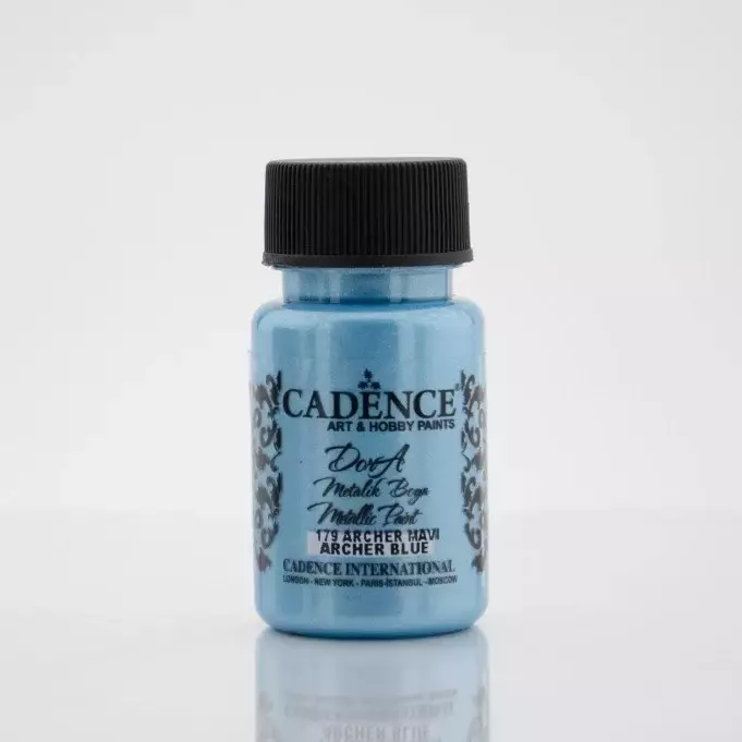 Dora Sedefli Metalik 179 Archer Mavi 50 ml - 1
