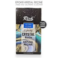 Epoksi Kristal Reçine Rich Ultra Clear 750 ml - 3