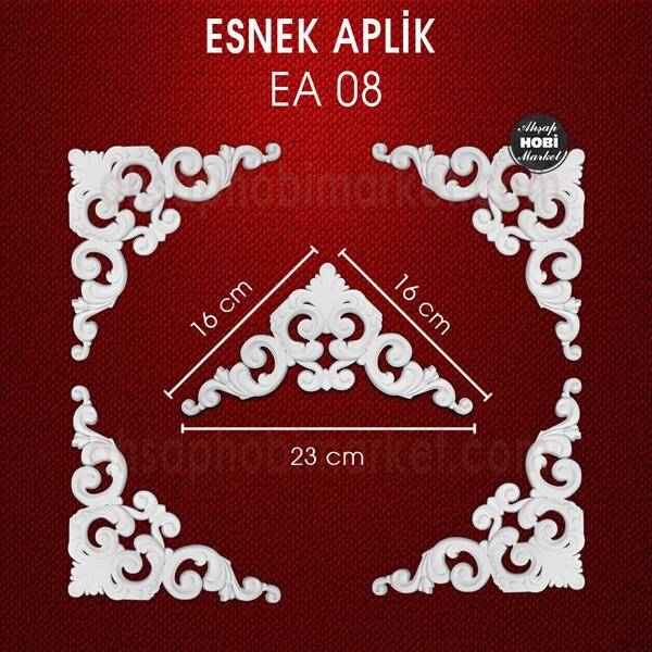 Esnek Aplik EA 08 Tamamlayıcı Obje (23x16 cm) Köşelere Uygun - 1