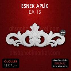 Esnek Aplik EA 13 Tamamlayıcı Obje (18x7 cm) - Tual Hobi Craft İst