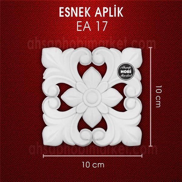 Esnek Aplik EA 17 Tamamlayıcı Obje (10x10 cm) Kare - 1