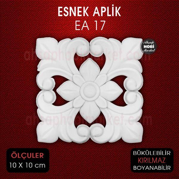 Esnek Aplik EA 17 Tamamlayıcı Obje (10x10 cm) Kare - 2