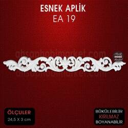 Esnek Aplik EA 19 Tamamlayıcı Obje (24,5x3 cm) - Tual Hobi Craft İst