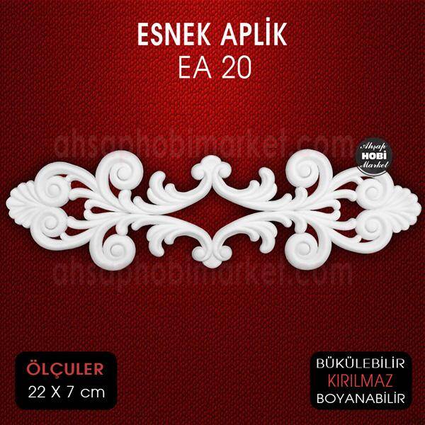 Esnek Aplik EA 20 Tamamlayıcı Obje (22x7 cm) Büyük Boy - 1