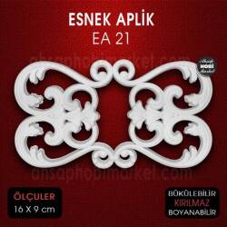Esnek Aplik EA 21 Tamamlayıcı Obje (16x9 cm) - Tual Hobi Craft İst