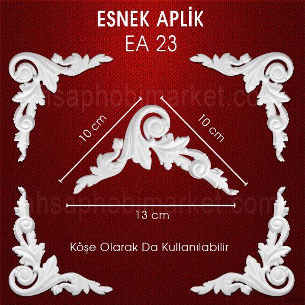 Esnek Aplik EA 23 Köşe Tamamlayıcı Obje (13x10 cm) - 1