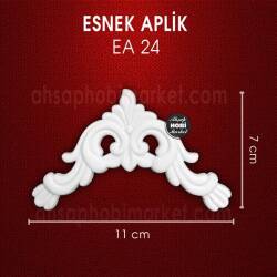 Esnek Aplik EA 24 Tamamlayıcı Obje (11x7 cm) - Tual Hobi Craft İst