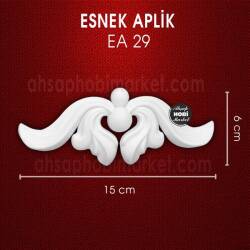 Esnek Aplik EA 29 Tamamlayıcı Obje (15x6 cm) - Tual Hobi Craft İst