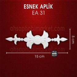 Esnek Aplik EA 31 Tamamlayıcı Obje (15x5 cm) - Tual Hobi Craft İst (1)