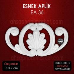 Esnek Aplik EA 36 Tamamlayıcı Obje (13x7 cm) - Tual Hobi Craft İst