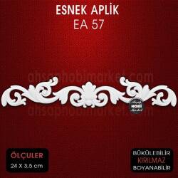 Esnek Aplik EA 57 Tamamlayıcı Obje (24x3,5 cm) Büyük Boy - Tual Hobi Craft İst (1)