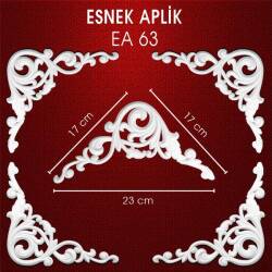 Esnek Aplik EA 63 Tamamlayıcı Obje (23x17 cm) Büyük Boy - Tual Hobi Craft İst