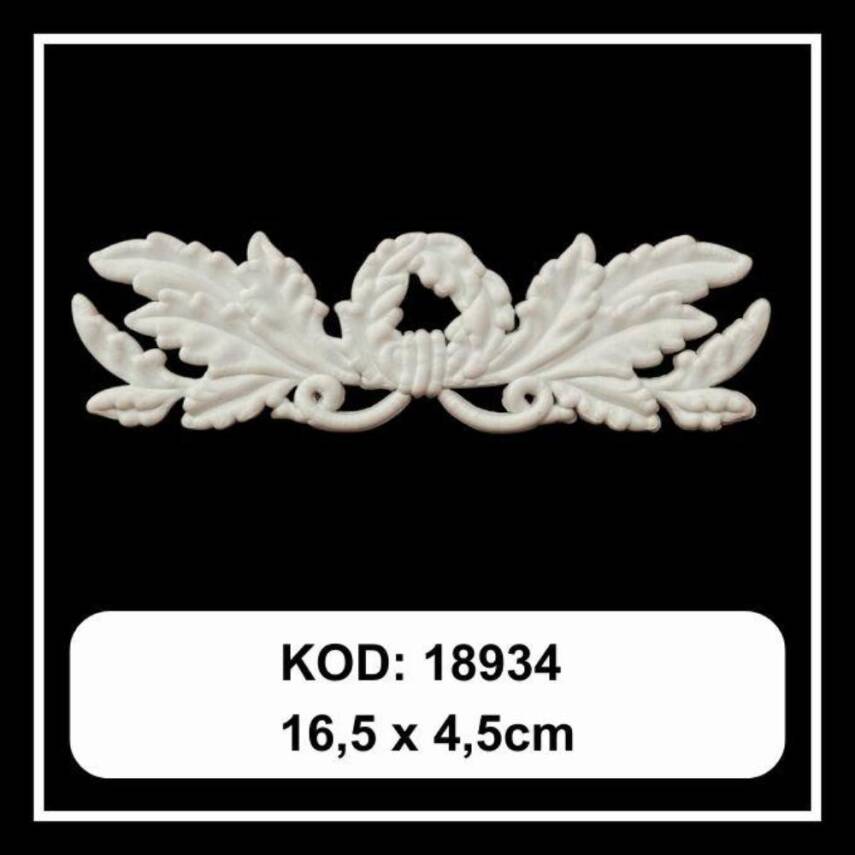 Esnek Aplik ESN 18934 Tamamlayıcı Obje ( 16,5 x4,5 cm) - 1