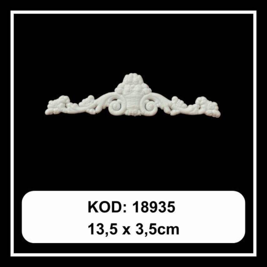 Esnek Aplik ESN 18935 Tamamlayıcı Obje ( 13,5 x3,5 cm) - 1