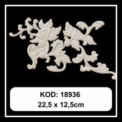 Esnek Aplik ESN 18936 Tamamlayıcı Obje ( 22,5 x12,5 cm) - Rich