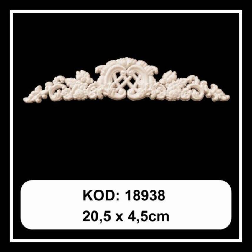 Esnek Aplik ESN 18938 Tamamlayıcı Obje ( 20,5 x4,5 cm) - 1