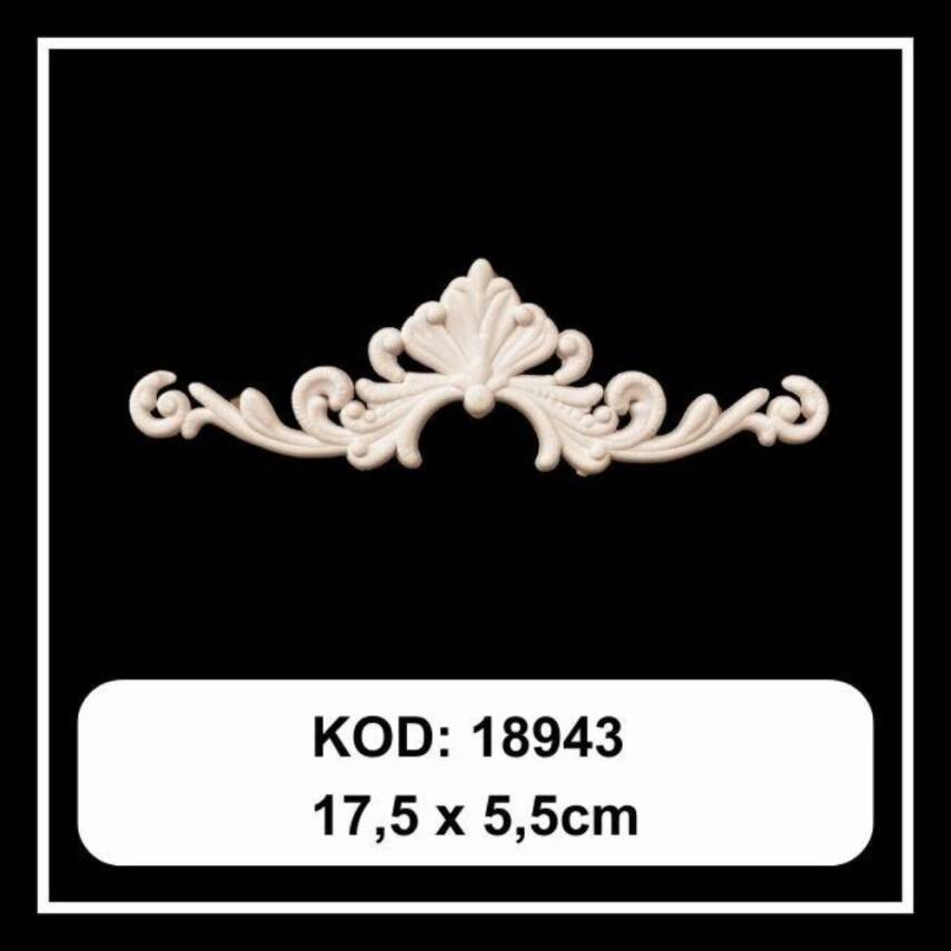Esnek Aplik ESN 18943 Tamamlayıcı Obje ( 17,5x5,5 cm) - 1
