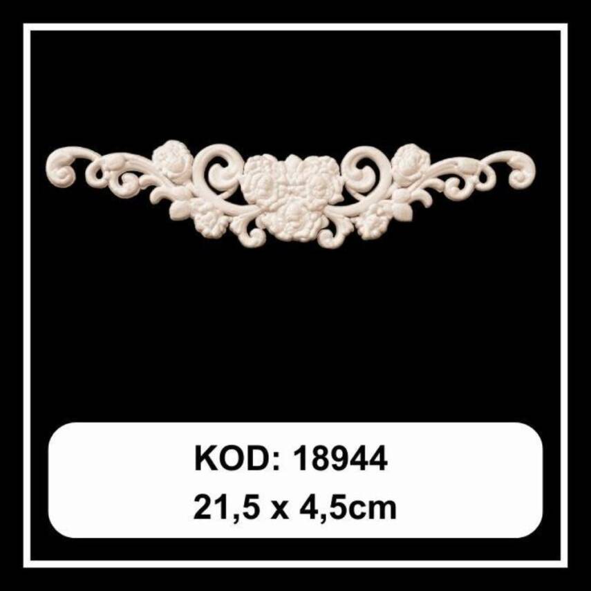 Esnek Aplik ESN 18944 Tamamlayıcı Obje ( 21,5x4,5 cm) - 1