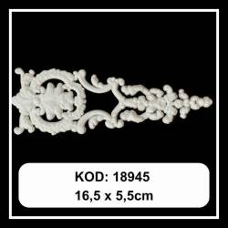 Esnek Aplik ESN 18945 Tamamlayıcı Obje ( 16,5x5,5 cm) - Rich