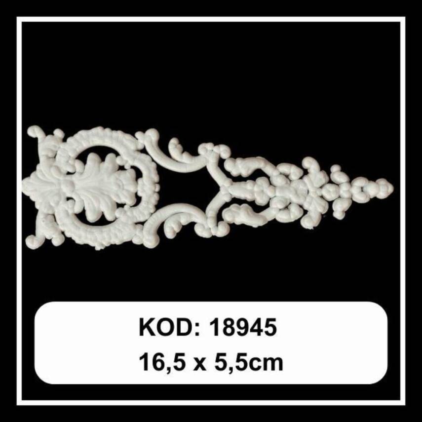 Esnek Aplik ESN 18945 Tamamlayıcı Obje ( 16,5x5,5 cm) - 1