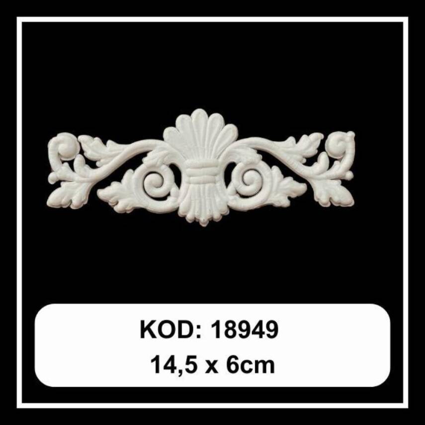 Esnek Aplik ESN 18949 Tamamlayıcı Obje ( 14,5x6 cm) - 1