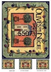 Ev Desenli Pirinç Dekopaj Model : 5507 - Line Art