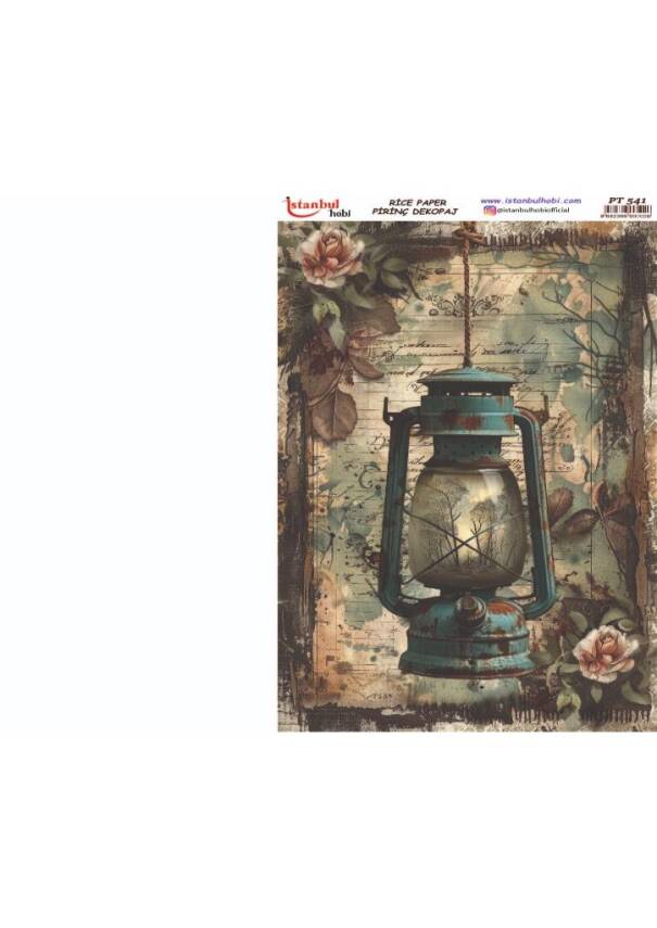 Fener Desenli Pirinç Dekopaj Model : PT 0541 - 1