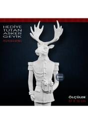 Geyik Asker Biblo Hediye Paketi Tutan (37x10 cm) Ham Polyester - 3