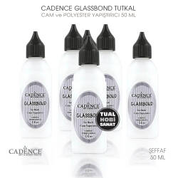 Glass Bond Cam, Metal, Polyester Yapıştırma Tutkalı 50 ml - Cadence