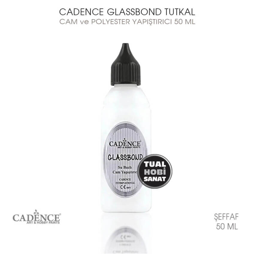 Glass Bond Cam, Metal, Polyester Yapıştırma Tutkalı 50 ml - 3