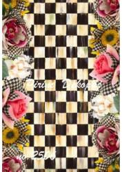 Gül Desenli Pirinç Dekopaj Model : 2506 - Line Art