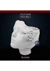 Güllü Kadın Saksı (18x18 cm) Ham Polyester - Tual Hobi Sanat