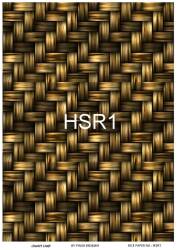 Hasır Desenli Pirinç Dekopaj Model: HSR01 - Line Art