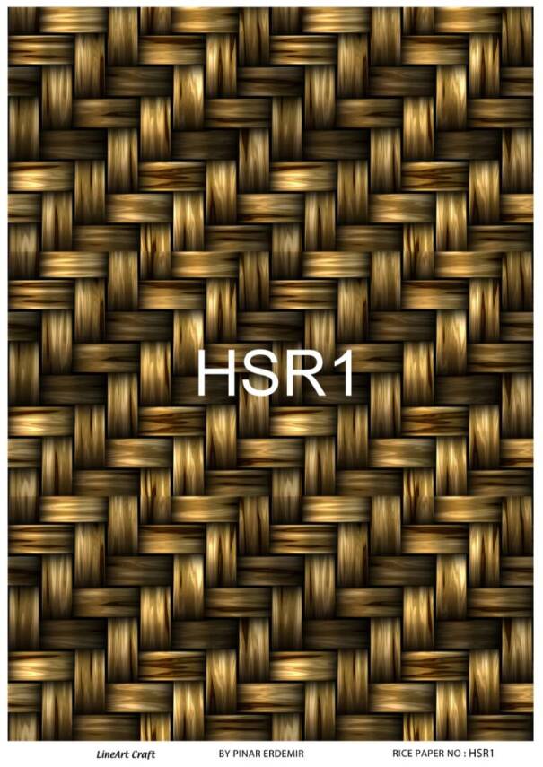 Hasır Desenli Pirinç Dekopaj Model: HSR01 - 1
