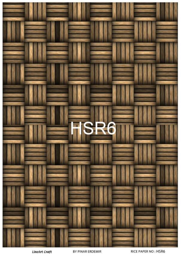 Hasır Desenli Pirinç Dekopaj Model: HSR06 - 1