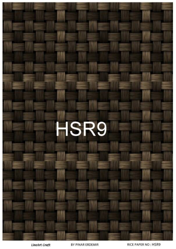 Hasır Desenli Pirinç Dekopaj Model: HSR09 - 1