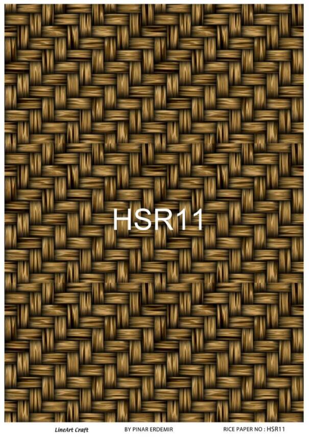 Hasır Desenli Pirinç Dekopaj Model: HSR11 - 1