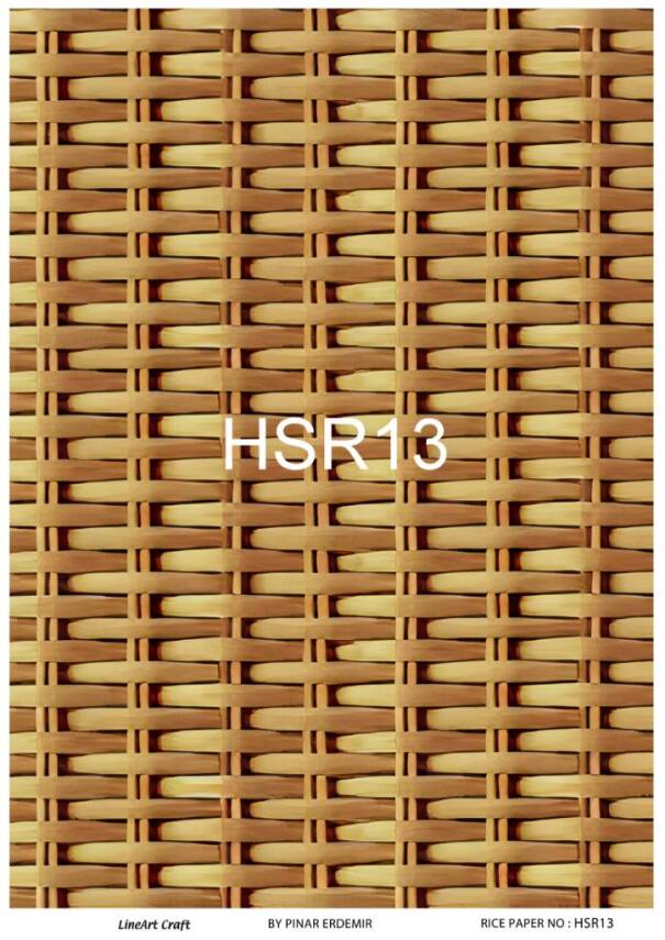 Hasır Desenli Pirinç Dekopaj Model: HSR13 - 1