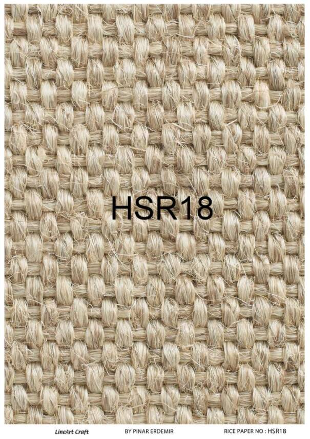 Hasır Desenli Pirinç Dekopaj Model: HSR18 - 1