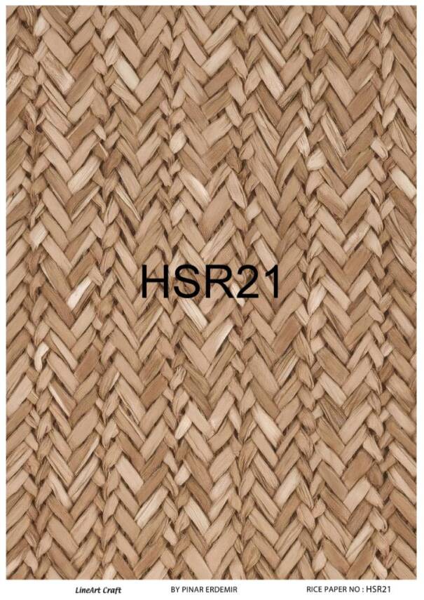 Hasır Desenli Pirinç Dekopaj Model: HSR21 - 1