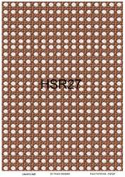 Hasır Desenli Pirinç Dekopaj Model: HSR27 - Line Art